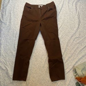 Size 5 brown jeans